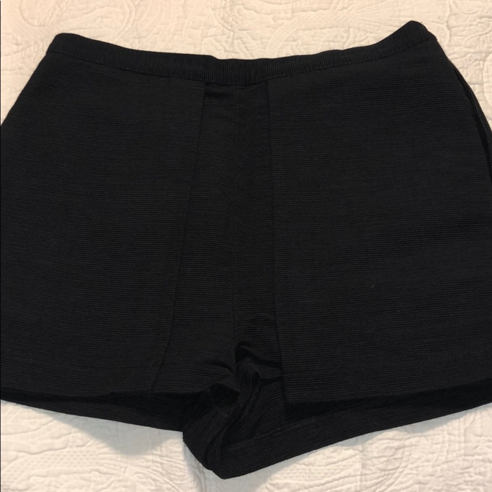 TOPSHOP Black Shorts